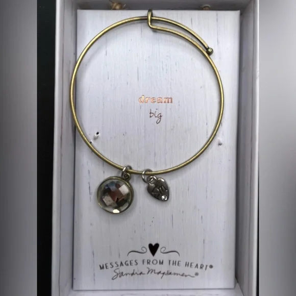 3 bracelets/ charms Sandra Magsamen - dream big - Picture 3 of 11